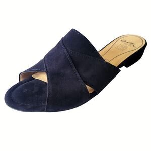 Ara Awash Dress Mikko Women Suede Slip On Slid Slippers Size 40